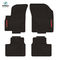 Front And Rear Personalized Car Mats Eco Friendly Rubber Non Skid With Logo